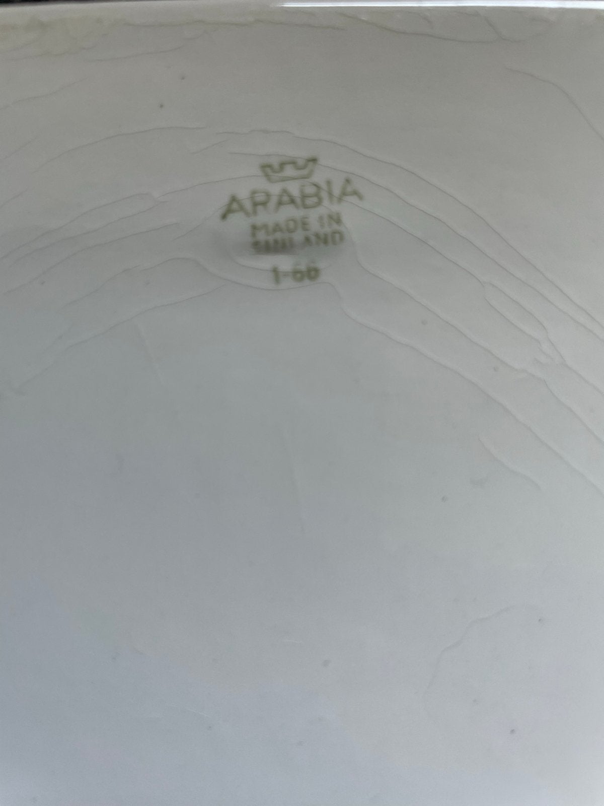 Vintage Arabia Finland plank  (keramiek) 1-66, Ophalen of Verzenden