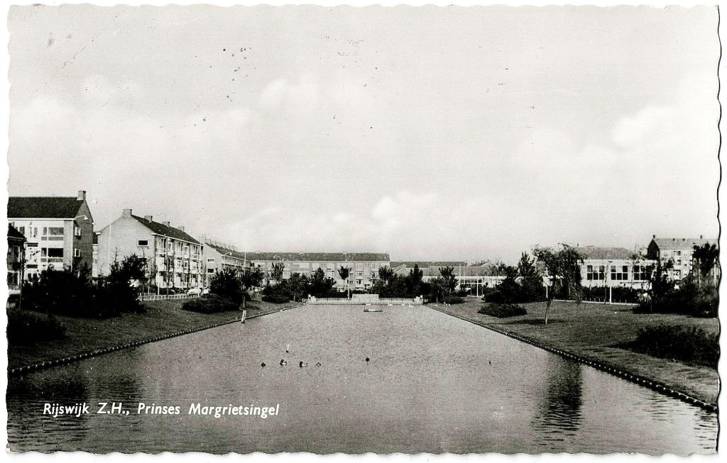 Rijswijk ZH 75, Prinses Margrietsingel gelopen 1967, Verzenden, 1960 tot 1980, Gelopen, Zuid-Holland