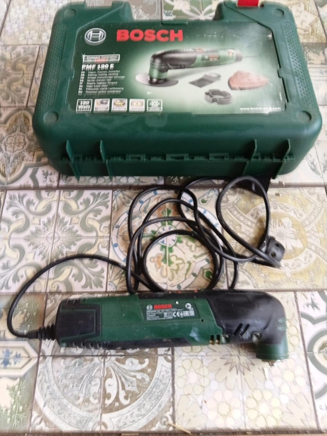 Bosch PMF 180 E multitool – complete set met koffer, Ophalen, 1200 watt of meer, Overige typen