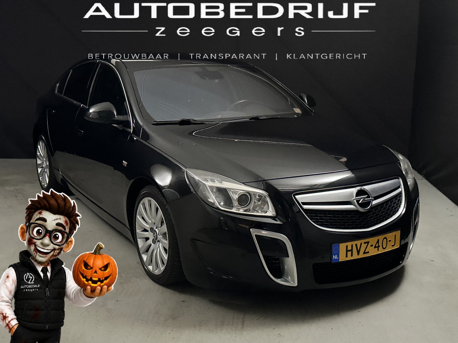 Opel Insignia 2.8 T OPC 4x4 *Navi*Heatseat*Automaat*, Automaat, Euro 5, Gebruikt, Zwart