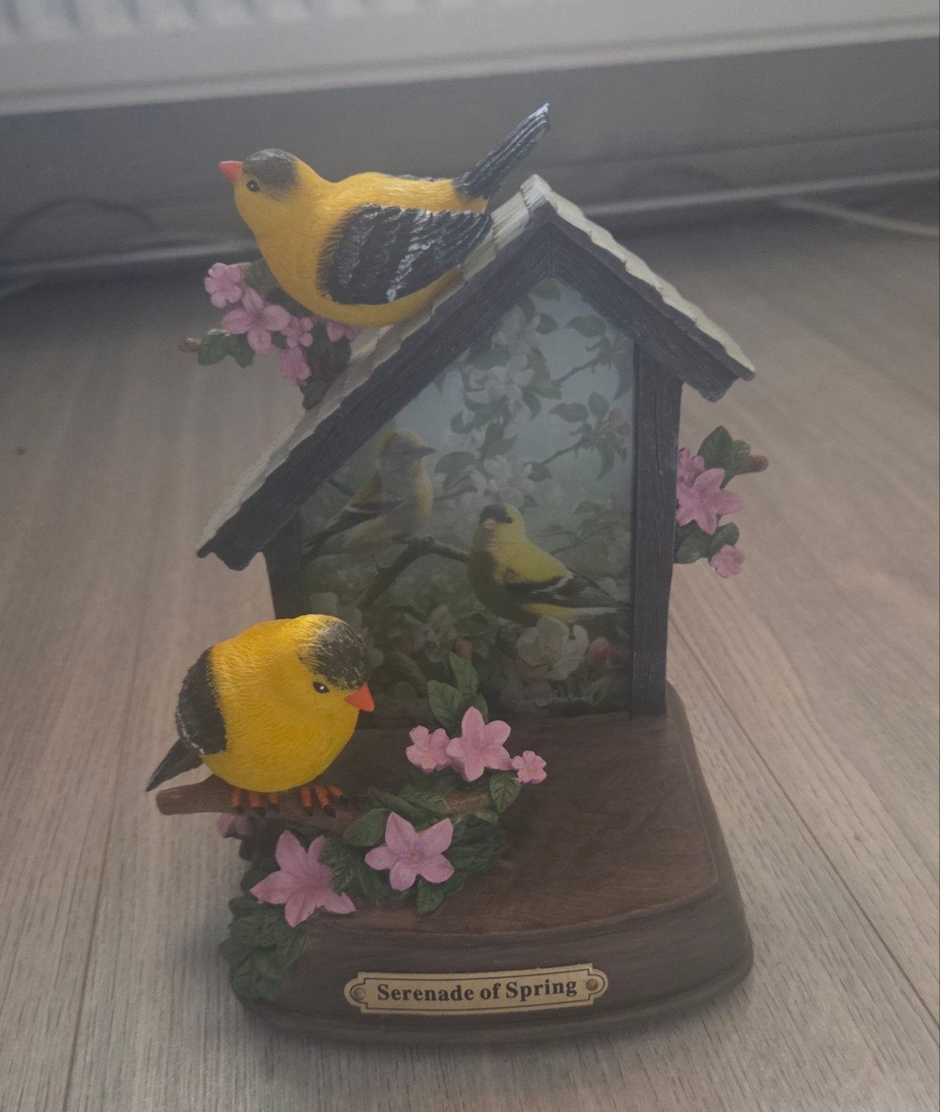 Bradford Exchange James Hautman Serenade Spring met licht, Meerkleurig, Overige materialen, Ophalen of Verzenden, Klassiek