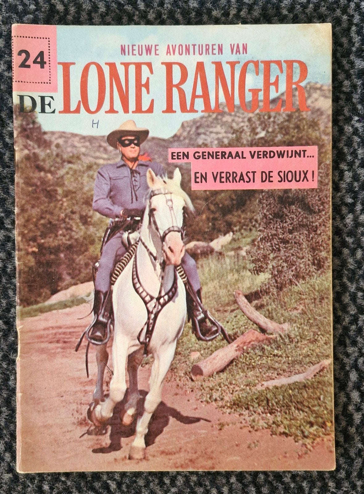 Vintage Bonanza, Lone Ranger & Winnetou stripboeken, Meerdere stripboeken, Ophalen of Verzenden, Gelezen