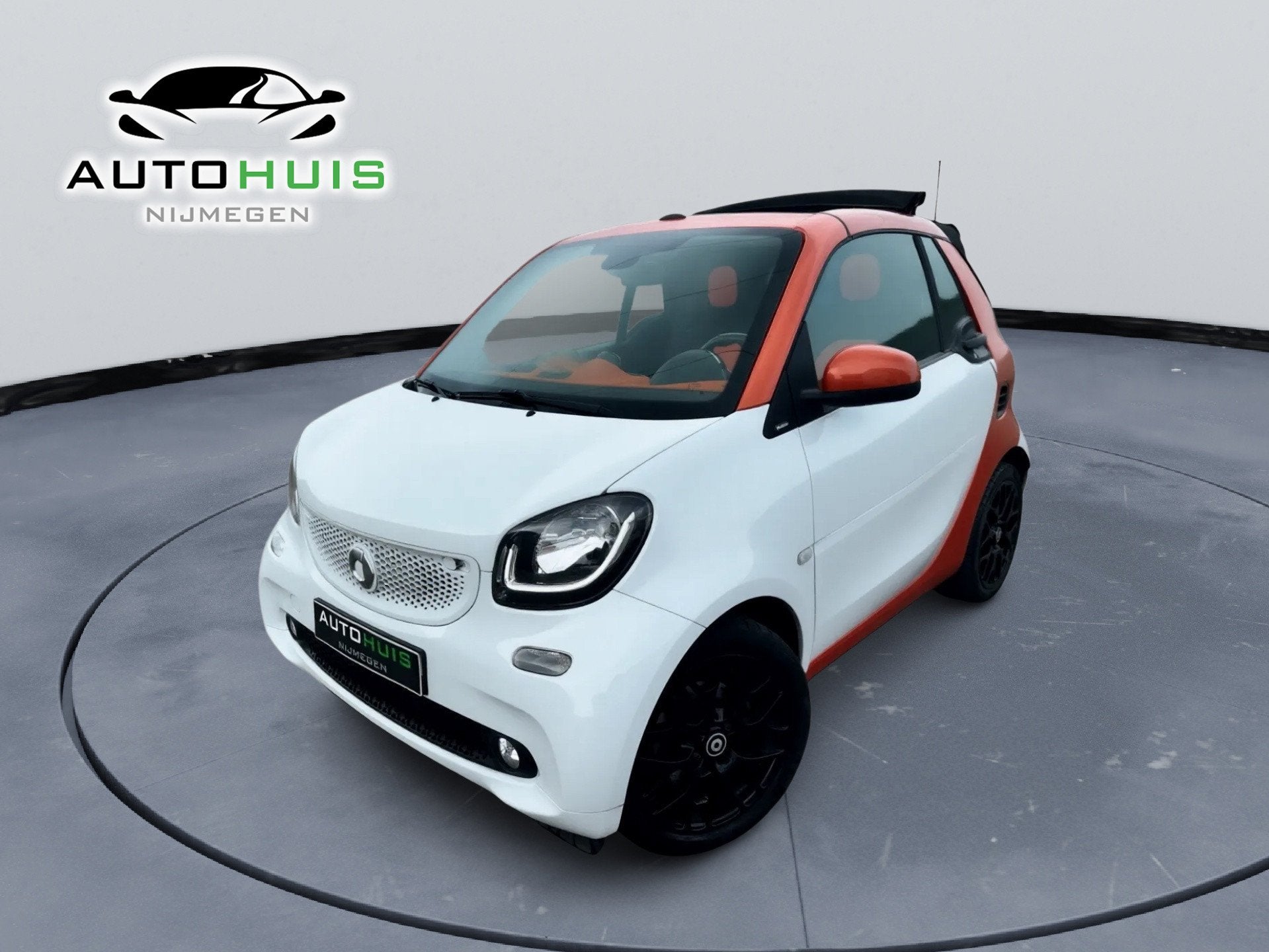 Smart Fortwo cabrio 1.0 Passion Automaat Stoelverwarming Cli, Auto's, Dealer onderhouden, Gebruikt, Euro 6, Cabriolet