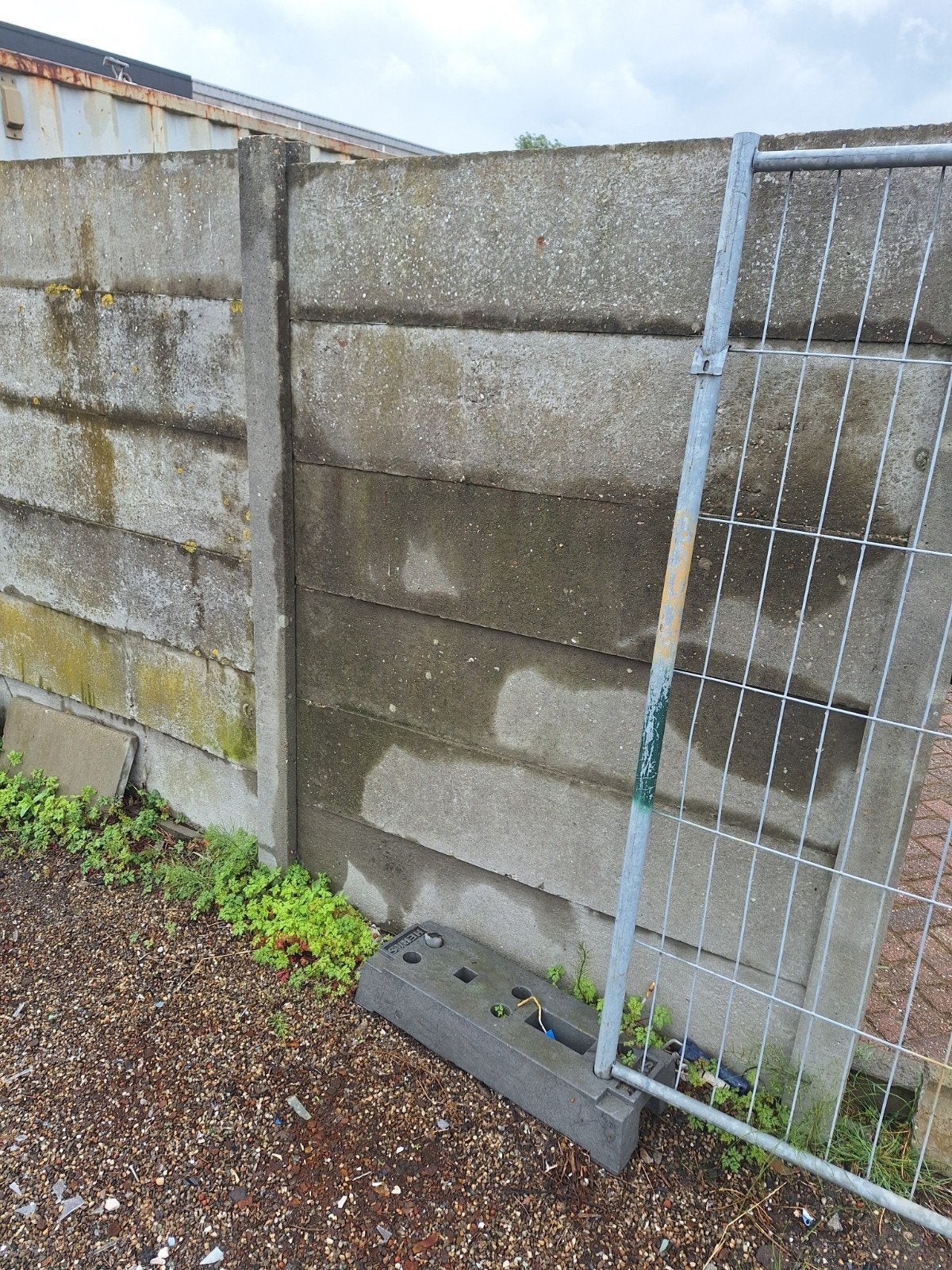 Betonplaten voor erfafscheiding of wand, Overige materialen, Gebruikt, Minder dan 3 meter, Ophalen of Verzenden