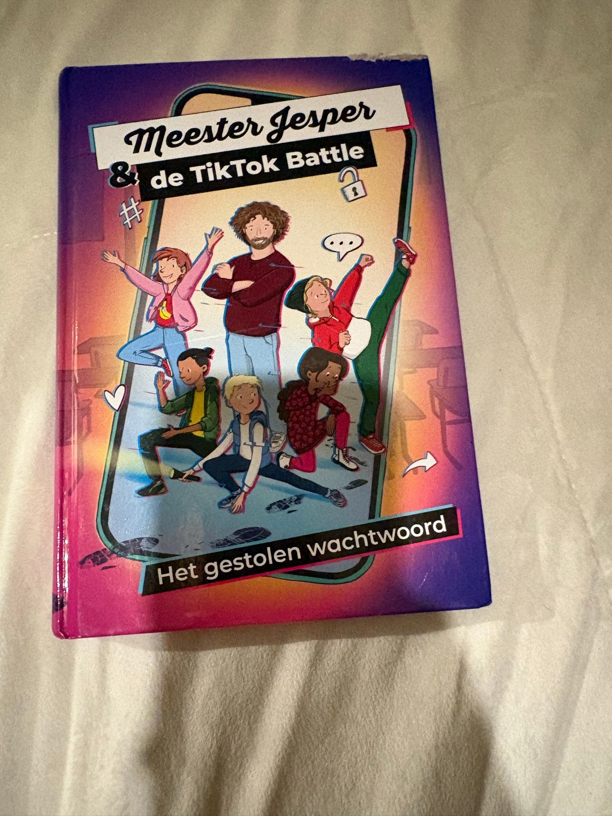 Meester Jesper & de TikTok Battle - Het gestolen wachtwoord, Ophalen of Verzenden, Zo goed als nieuw, Fictie algemeen