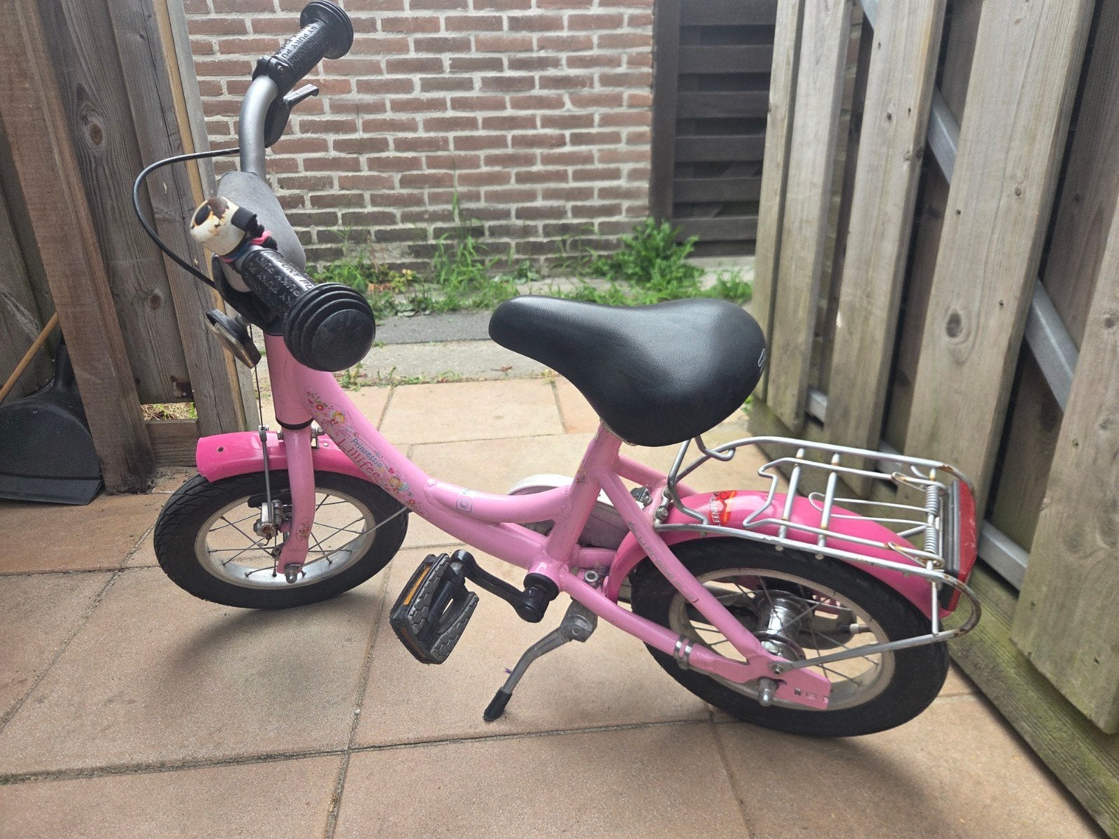 Pucky kinderfiets 12 inch, Ophalen, Gebruikt, Minder dan 16 inch