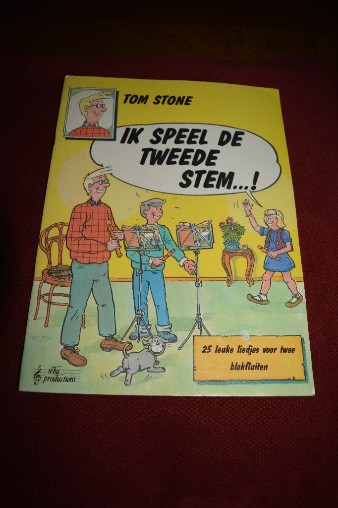 bladmuziek, blokfluit, Tom Stone, Ik speel de tweede stem!, Boeken, Instrument, Tom Stone, Ophalen of Verzenden, Zo goed als nieuw