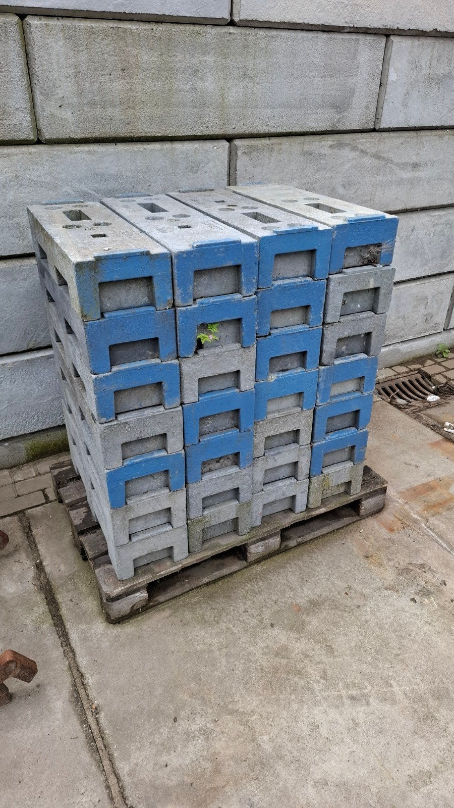 heras bouwhekvoet 28 st, Ophalen