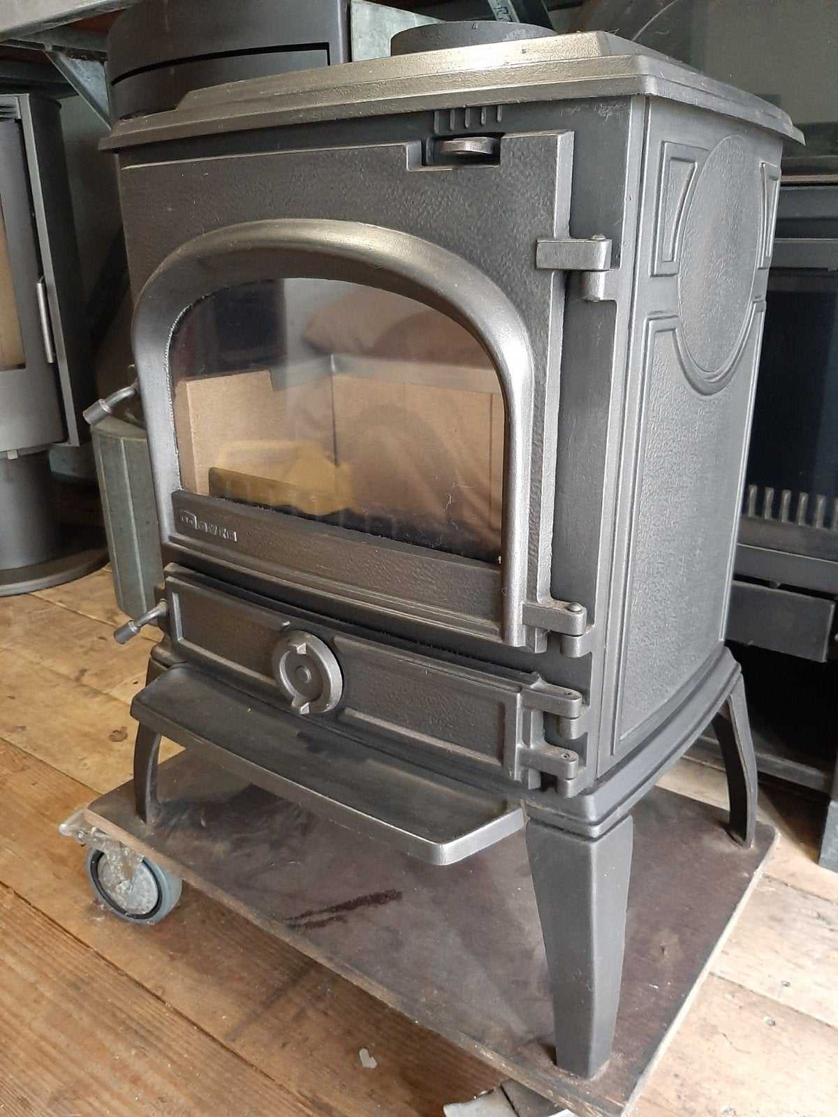 Dovre 450 CB Houtkachel - Robuust en Efficiënt, Ophalen, Zo goed als nieuw, Vrijstaande haard, Houthaard