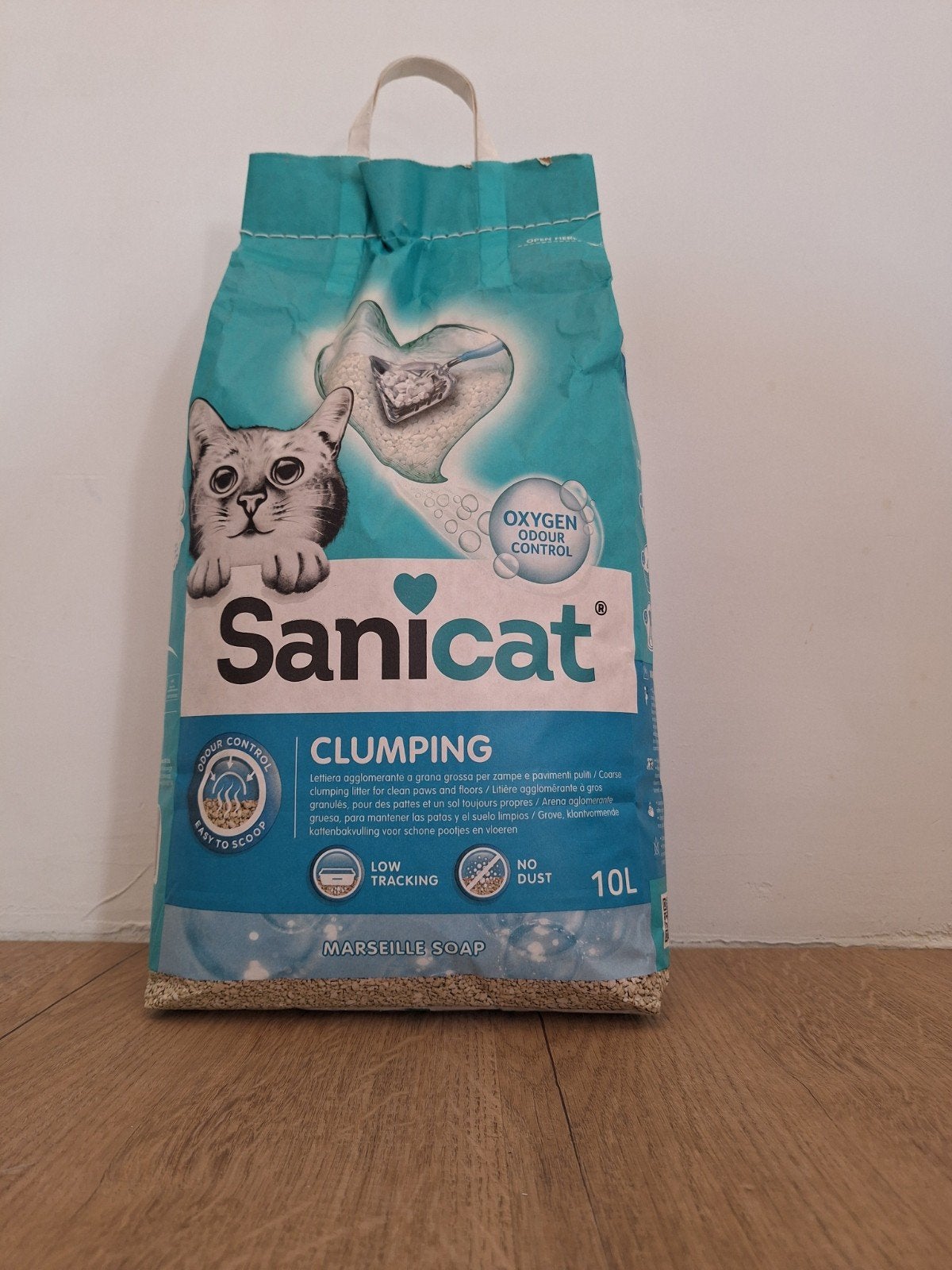 Sanicat kattenbakvulling 1 zak, Dieren en Toebehoren, Ophalen of Verzenden