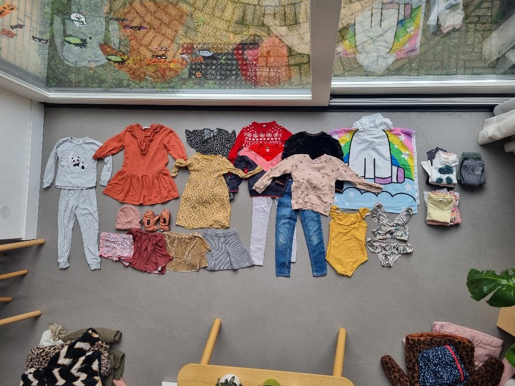 Pakket meisjes kleding maat 110 116 A, Ophalen of Verzenden, Gebruikt, Meisje, Overige typen