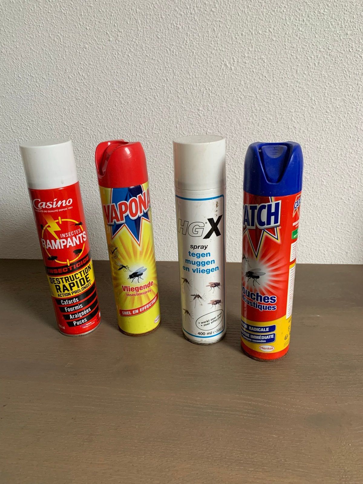 Diverse insectensprays: Vliegende en kruipende insecten, Ophalen of Verzenden, Gebruikt, Ongediertebestrijding