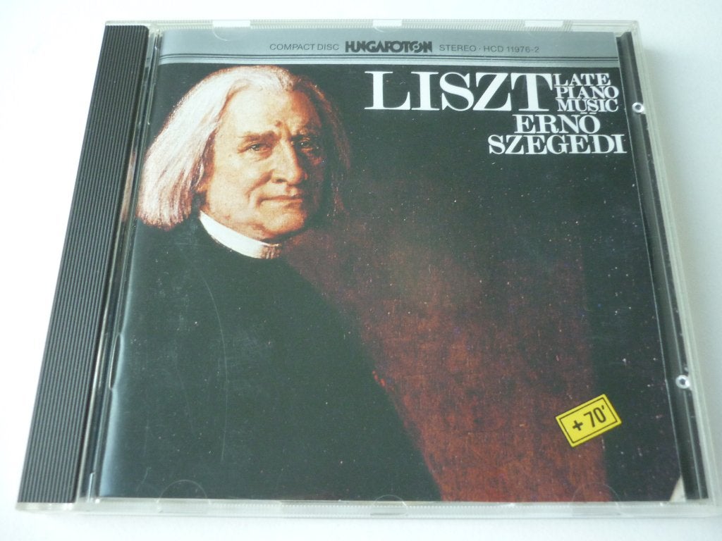 Liszt, Ernő Szegedi ‎– Late Piano Music, Ophalen of Verzenden, Romantiek, Gebruikt, Kamermuziek