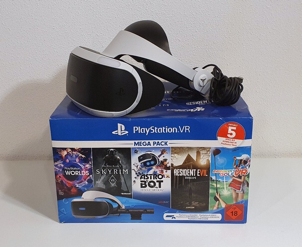 Virtual Reality Bril - PlayStation VR (v2), Spelcomputers en Games, Virtual Reality, S, VR-bril, Ophalen of Verzenden, Zo goed als nieuw