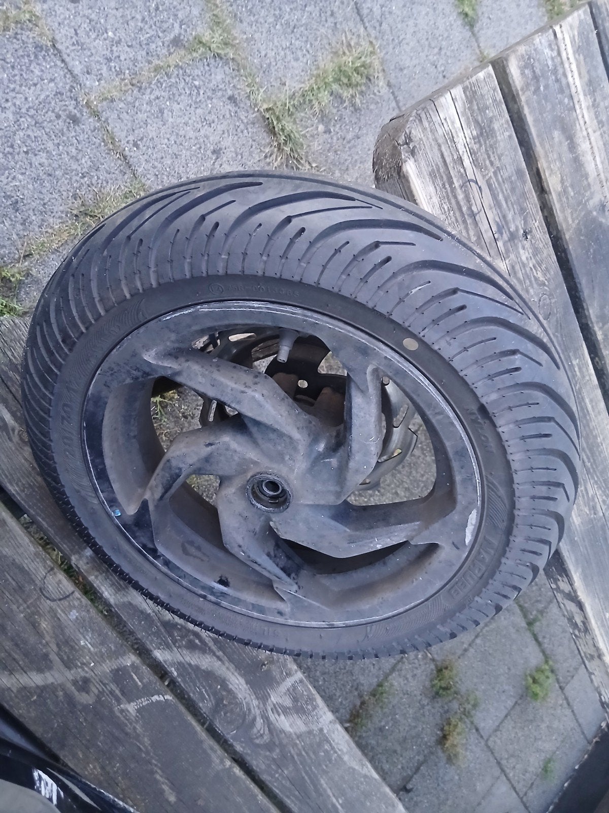 sym xpro euro 5 voorwiel, Ophalen of Verzenden, Gebruikt, Overige typen