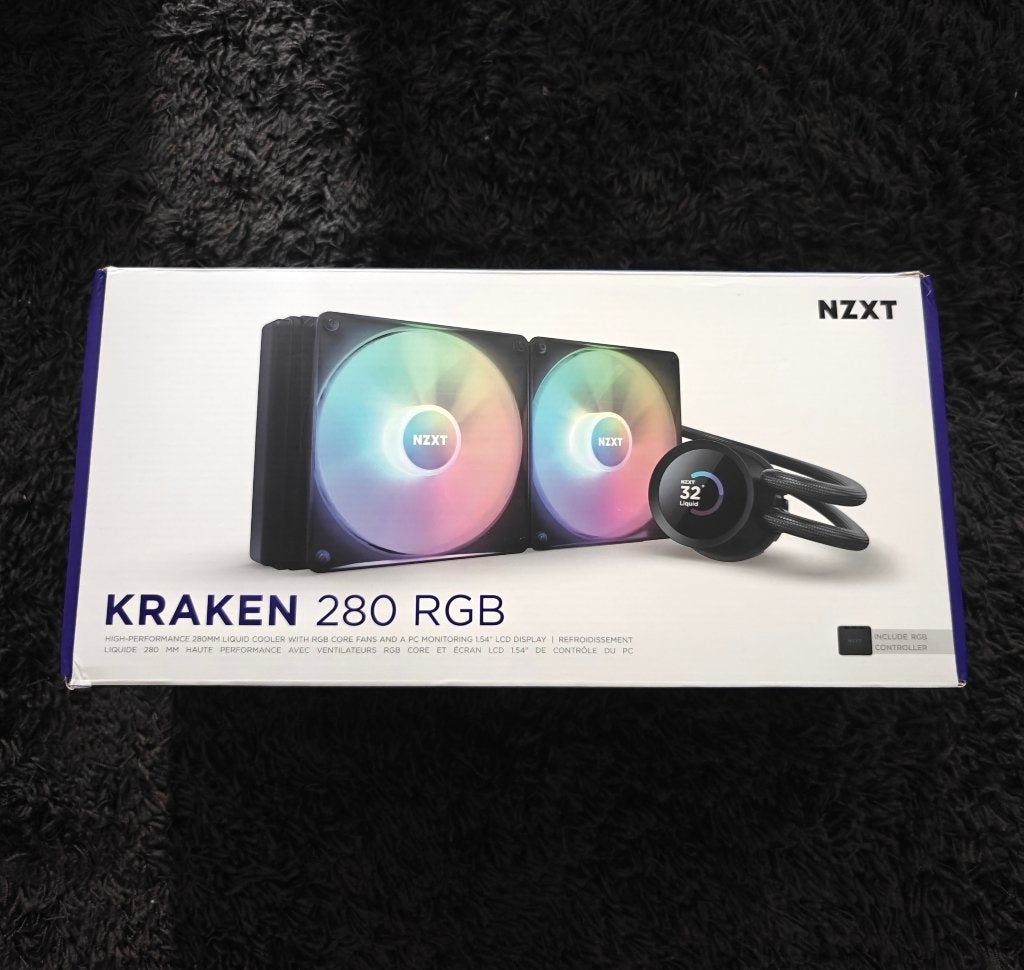 NZXT Kraken 280 RGB, Ophalen of Verzenden, Zo goed als nieuw, Luchtkoeling