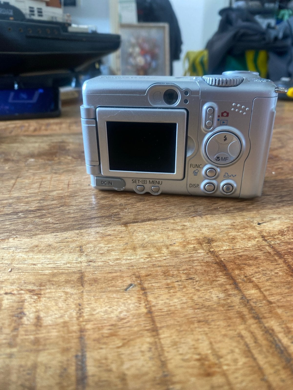 Canon PowerShot A95 Compactcamera - 5.0 Megapixels, Ingebouwde flitser, Gebruikt, Canon, Ophalen of Verzenden
