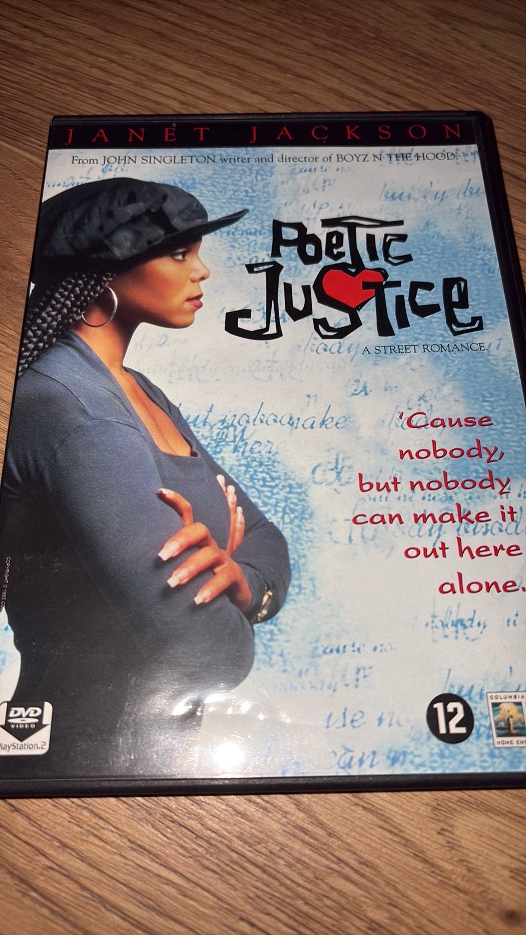 Poetic Justice van John Singleton met Janet Jackson., Vanaf 16 jaar, Ophalen of Verzenden, Zo goed als nieuw