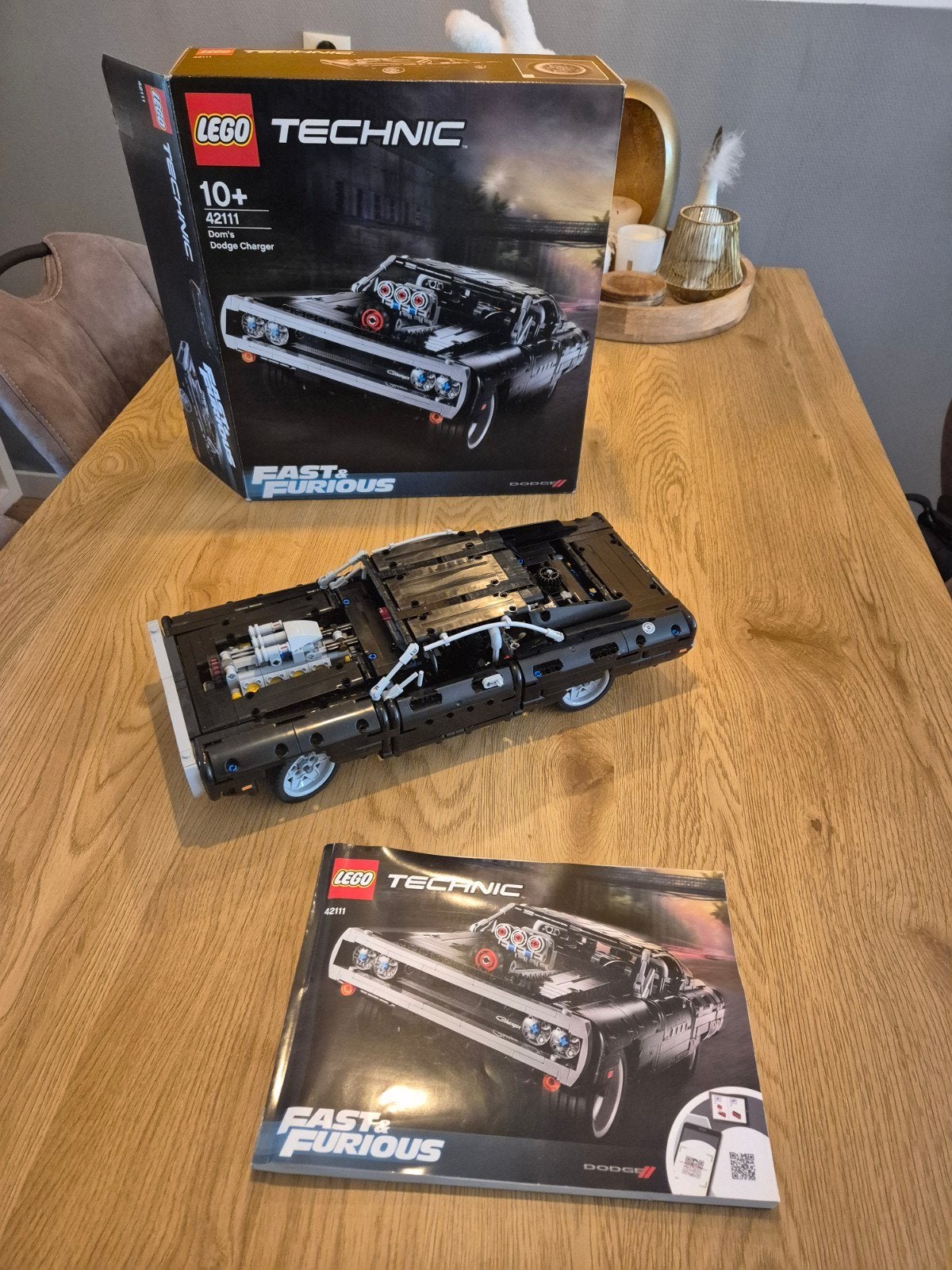 Lego Technic Fast & Furious Dom's Dodge Charger 42111, Kinderen en Baby's, Speelgoed | Duplo en Lego, Ophalen of Verzenden