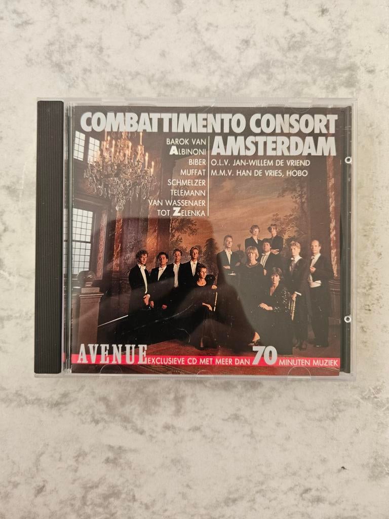 Barok van Albinoni tot Zelenka (Combattimento Consort Amster, Cd's en Dvd's, Cd's | Klassiek, Zo goed als nieuw, Ophalen of Verzenden