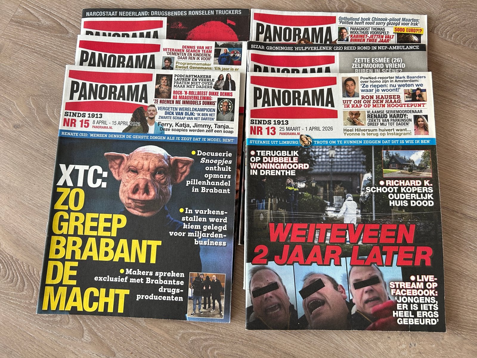 Panorama tijdschriften, Ophalen, Zo goed als nieuw
