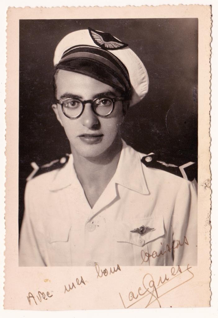 Originele Foto Franse Luchtmacht WO2 Jacques, Verzamelen, Militaria | Algemeen, Luchtmacht, Foto of Poster, Nederland, Verzenden