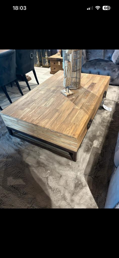Rofra salontafel 80*120cm, Ophalen