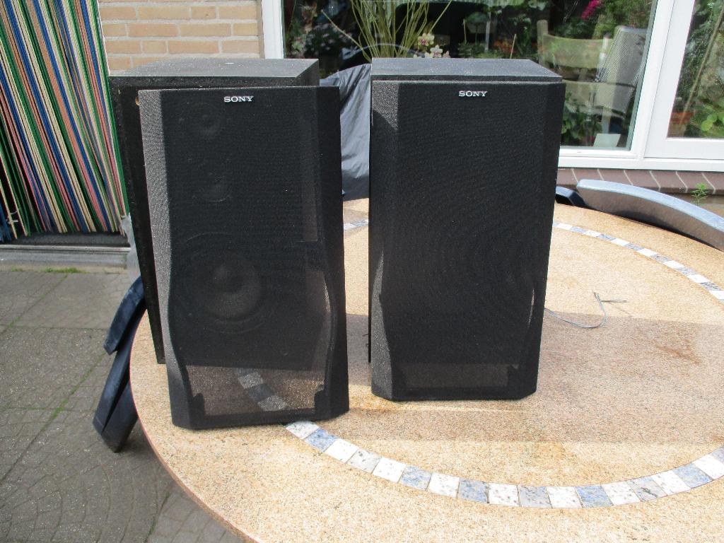Sony Luidsprekers Speakers SS-A309 100 Watt 6 Ohm, Audio, Tv en Foto, Luidsprekers, Ophalen, Gebruikt, 60 tot 120 watt, Sony