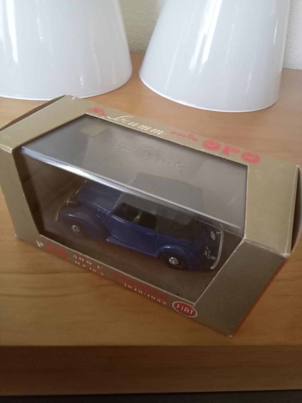 Brumm serie ORO nr.12 Fiat Topolino in ovp, Ophalen, Zo goed als nieuw, Auto, Overige merken