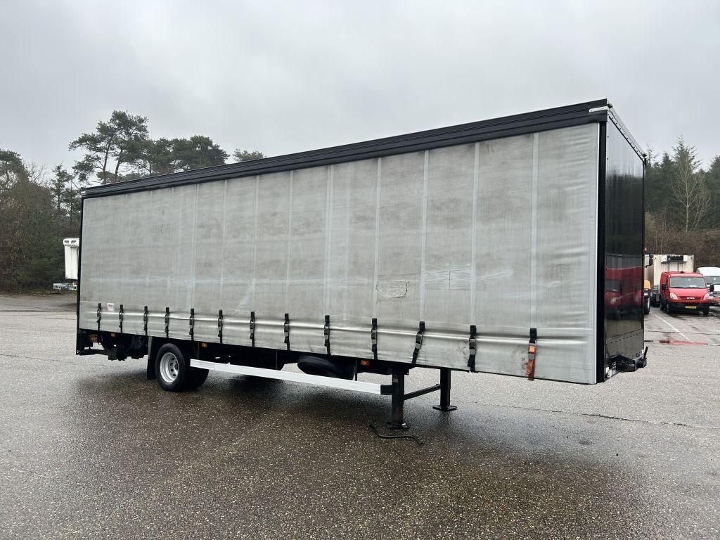 VELDHUIZEN Be oplegger schuifzeilen met laadklep 2000 kg, Overige brandstoffen, Origineel Nederlands, Bedrijf, Aanhangers en Opleggers