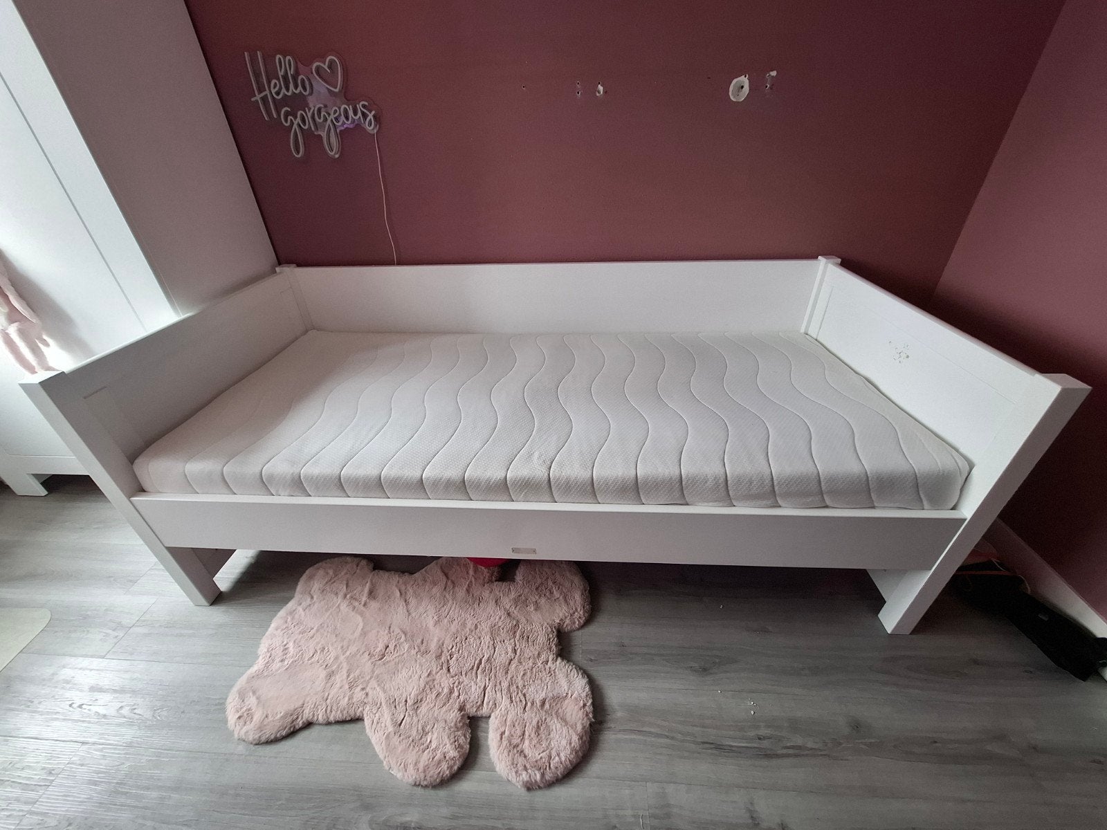 Bopita bed wit MDF 90x200cm - Eenpersoonsbed, Ophalen, Overige materialen, Gebruikt, 90 cm