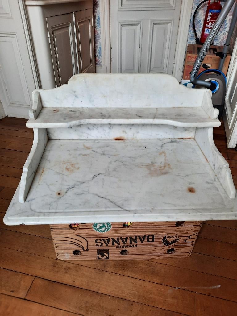 marmeren blad van commode, Ophalen