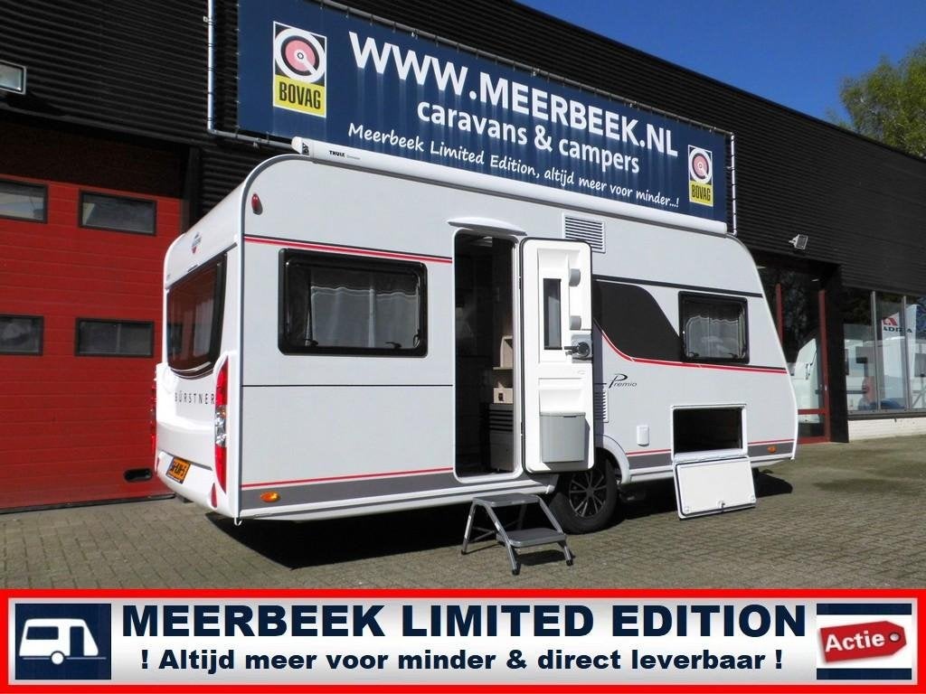 Bürstner Premio 455 TS +MOVER+THULE+GFK DAK+FRANSBE, Rondzit, Schokbreker, Particulier, Tot en met 4