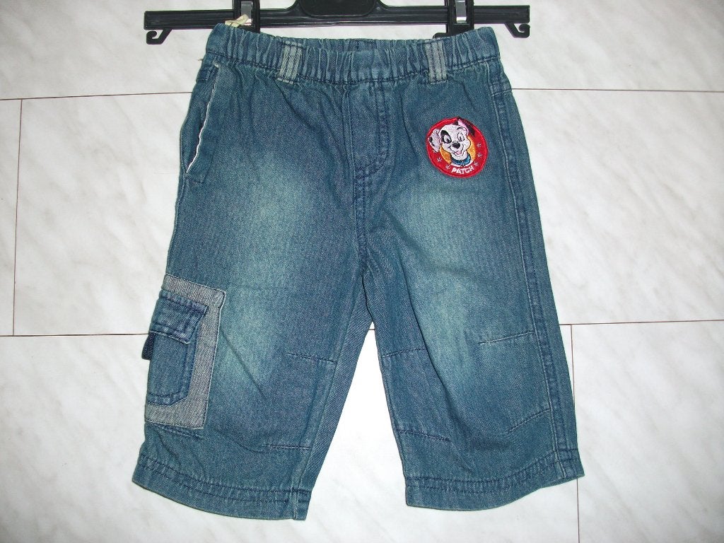 Disney lange broek blauw spijkerbroek ZGAN maat 68 jongens, Disney, Broekje, Ophalen of Verzenden, Zo goed als nieuw