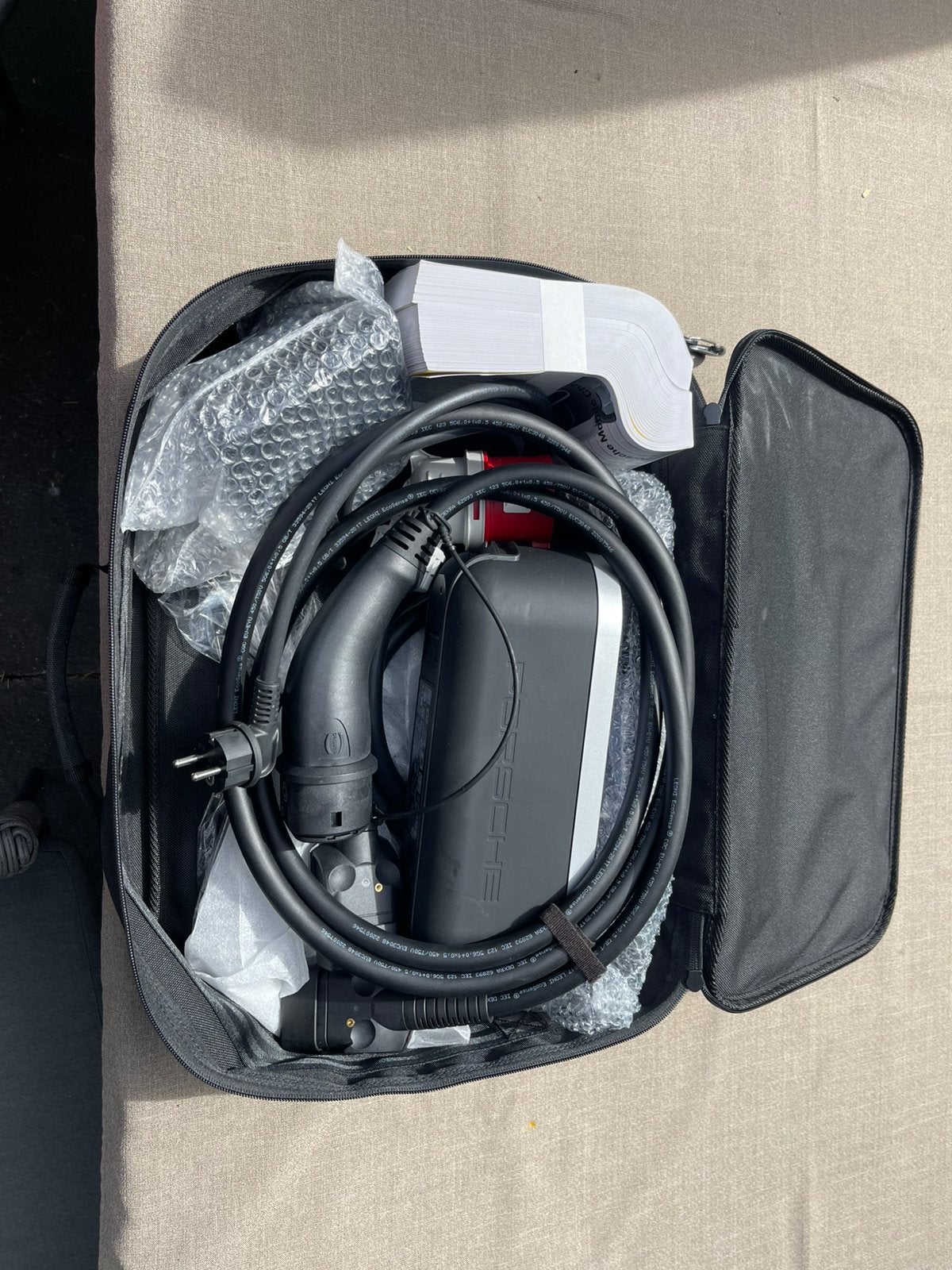 Porsche Mobile Charger Connect (Nooit gebruikt!), Ophalen, Zo goed als nieuw, Laadkabel
