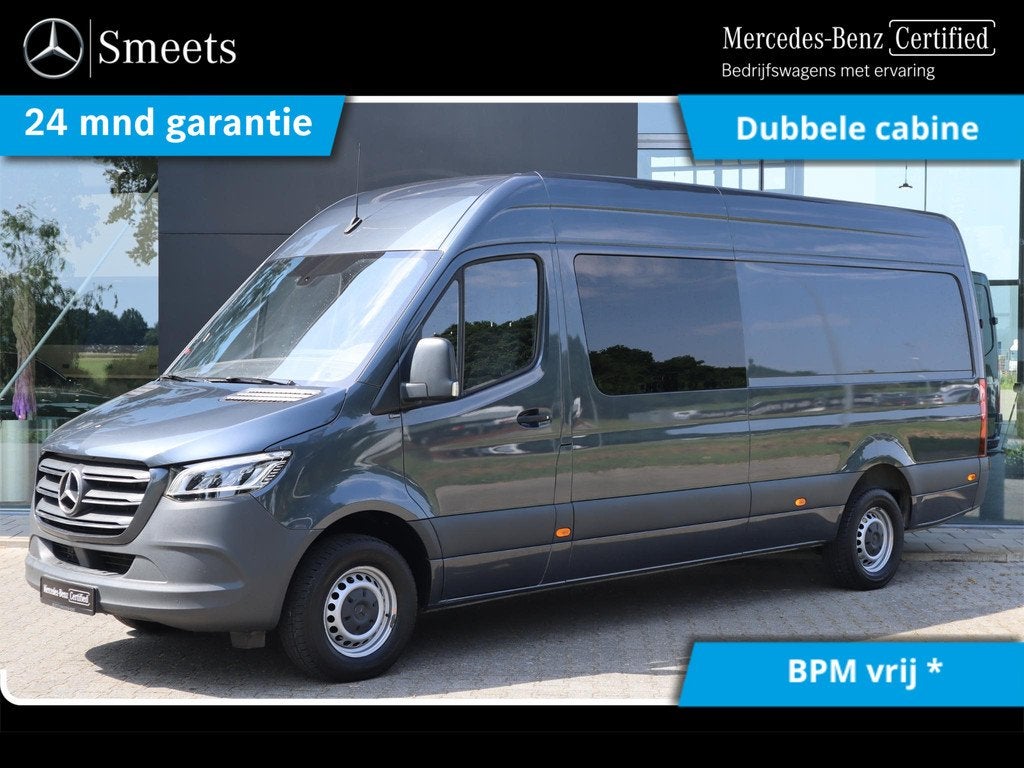 Mercedes-Benz Sprinter 317 CDI L3 DUBBELE CABINE 7 Persoons, Auto's, Automaat, Gebruikt, 4 cilinders, 2000 kg