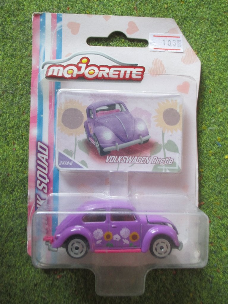1:64. Volkswagen Kever ovaaltje - Majorette Pink Squad, Ophalen of Verzenden, Nieuw, Auto