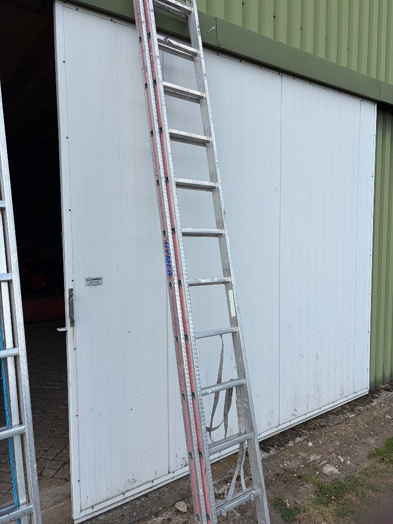 Steekladder, Doe-het-zelf en Verbouw, Ladders en Trappen, Ophalen, Gebruikt, 4 meter of meer