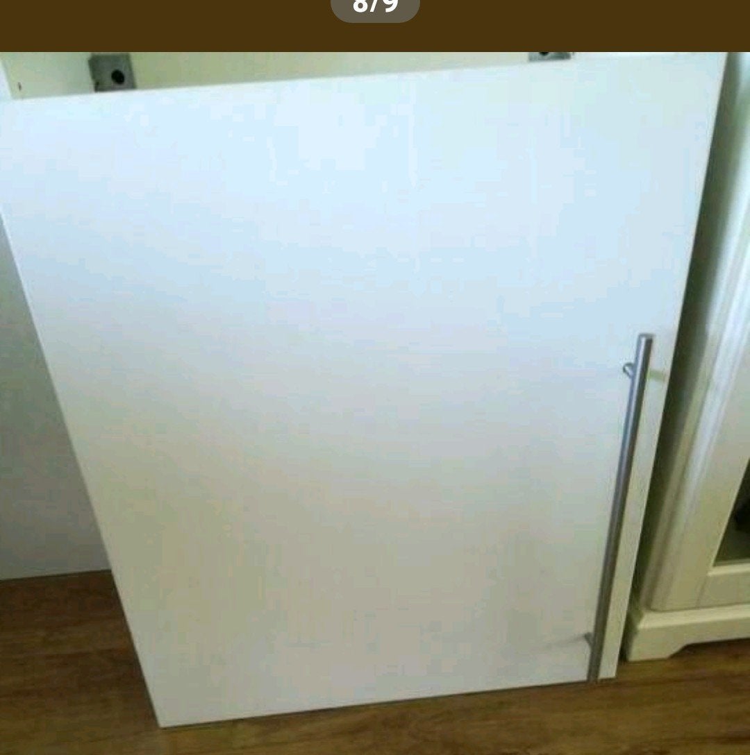 IKEA Faktum hoogglans wit fronten 40 cm breed, Ophalen, Gebruikt, Wit, IKEA