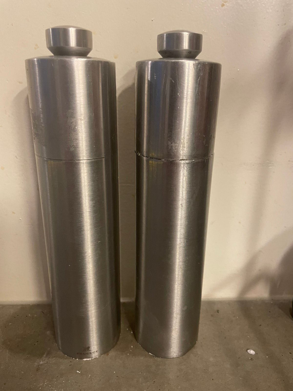 Peugeot peper en zoutstel vintage, Huis en Inrichting, Keuken | Keukenbenodigdheden, Zilver, Ophalen of Verzenden, Metaal, Overige typen