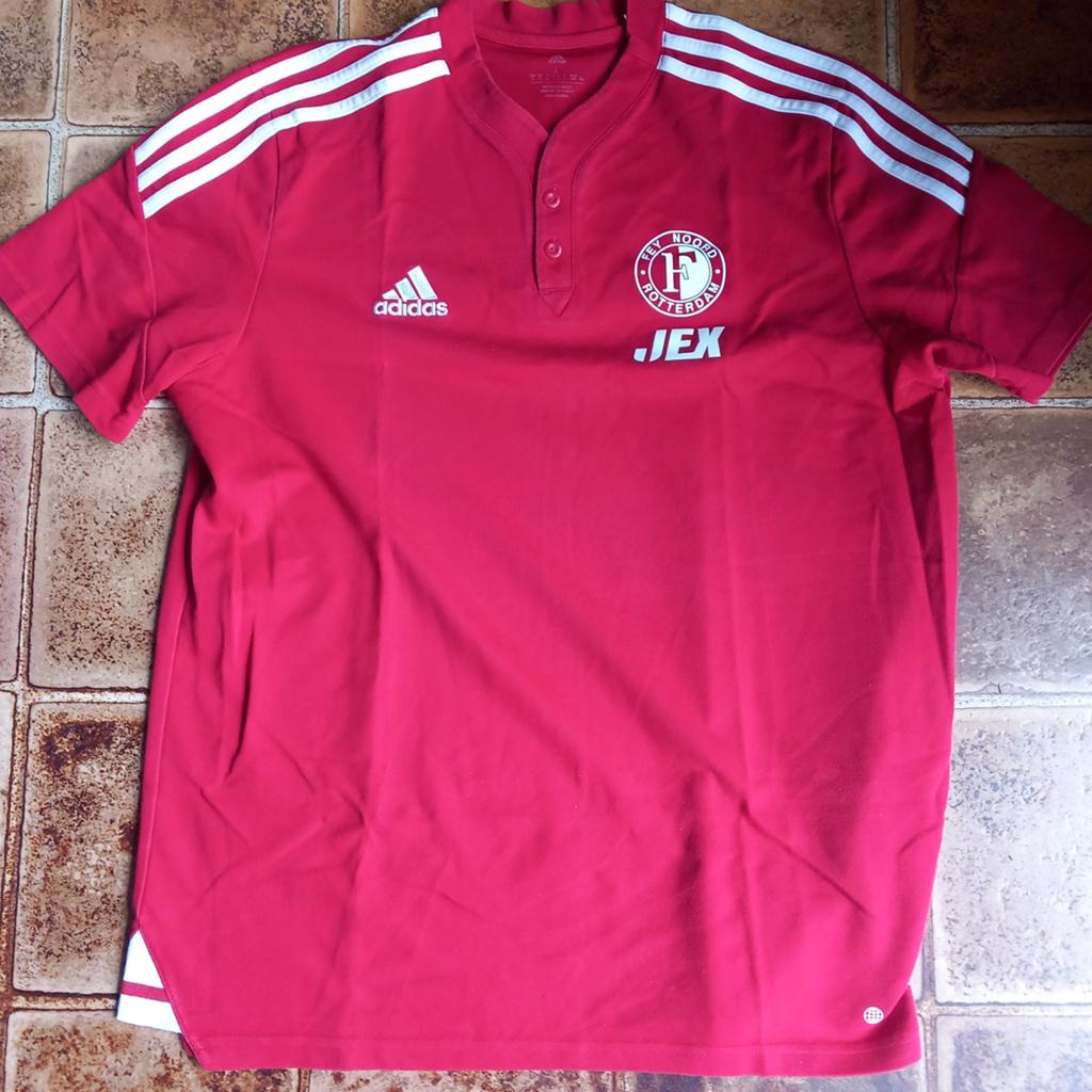 Feyenoord jex polo maat L, Ophalen of Verzenden, Gebruikt, Feyenoord, Shirt