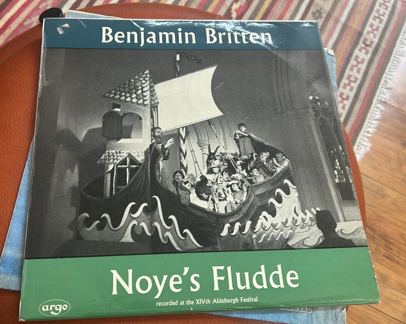 ARGO ZNF1 Benjamin Britten / Noye’s Fludde, Ophalen of Verzenden, Romantiek, Zo goed als nieuw, 12 inch