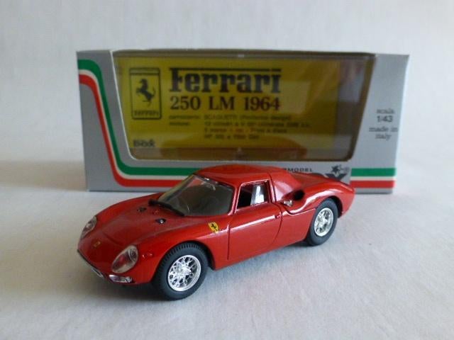 BOX Model 8434 Ferrari 250 LM Prova rood, Ophalen of Verzenden, Zo goed als nieuw, Auto, Overige merken