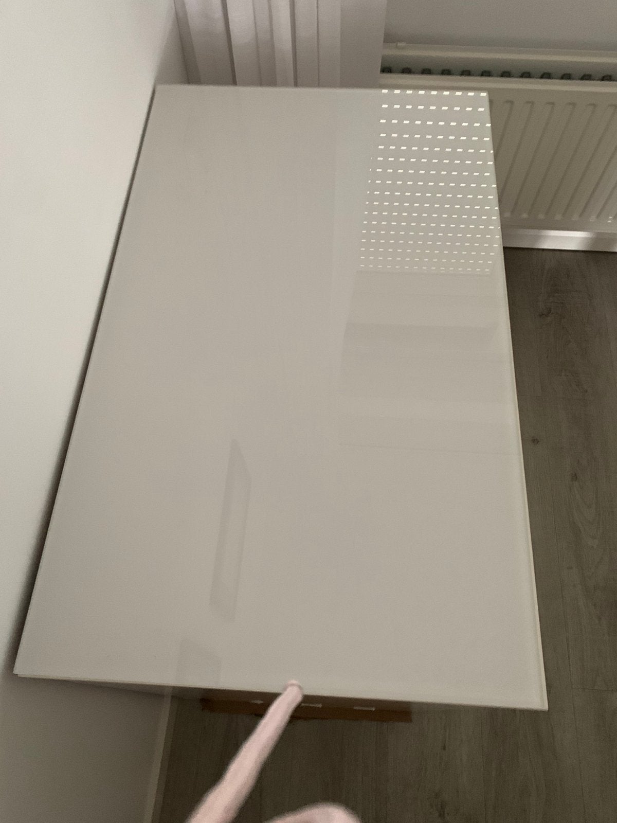 Glazen plaat 80x48 wit melkglas voor Malm ladekast, Huis en Inrichting, Kasten | Ladekasten, Ophalen, 50 tot 100 cm, 3 of 4 laden