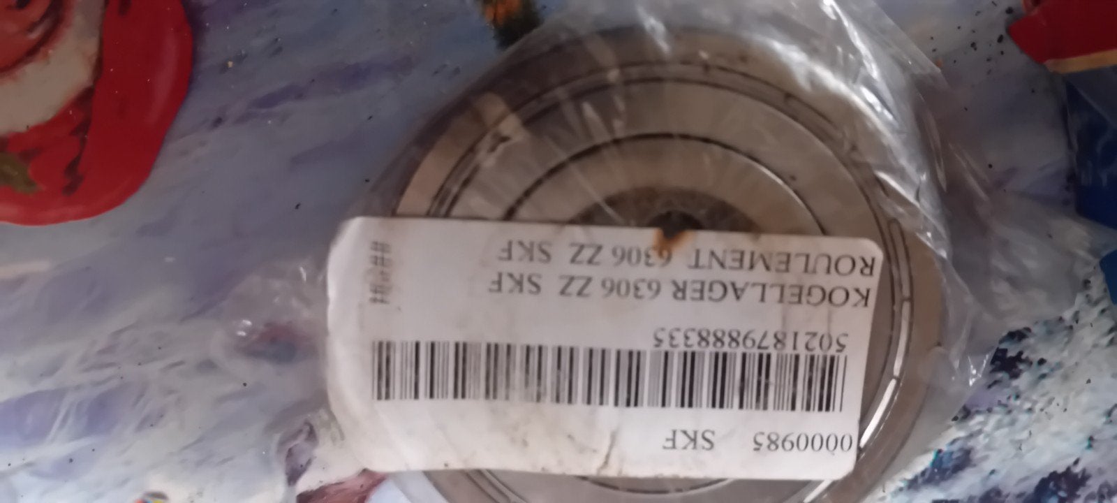 SKF Kogellager 6306 ZZ - Nieuw in verpakking, Auto-onderdelen, Ophalen of Verzenden, Nieuw, Universele onderdelen