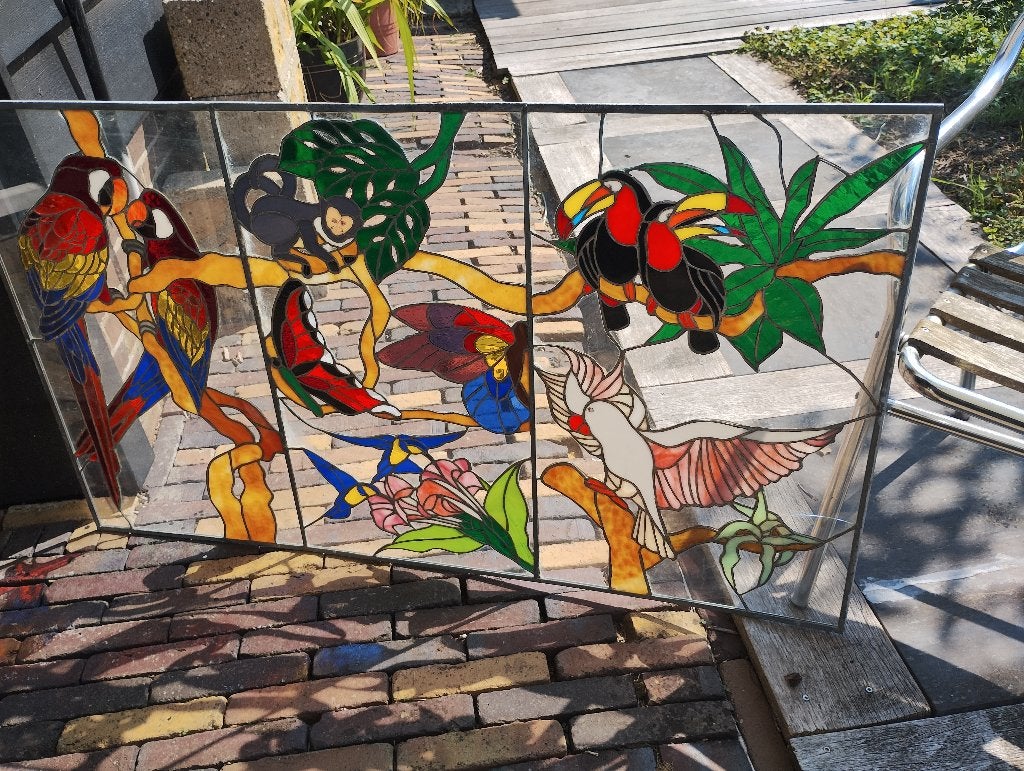Glas in lood, Ophalen