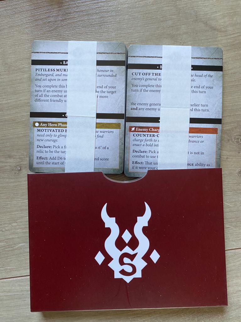 City of Ash spearhead cards AOS, Hobby en Vrije tijd, Wargaming, Ophalen of Verzenden, Zo goed als nieuw, Warhammer, Boek of Catalogus