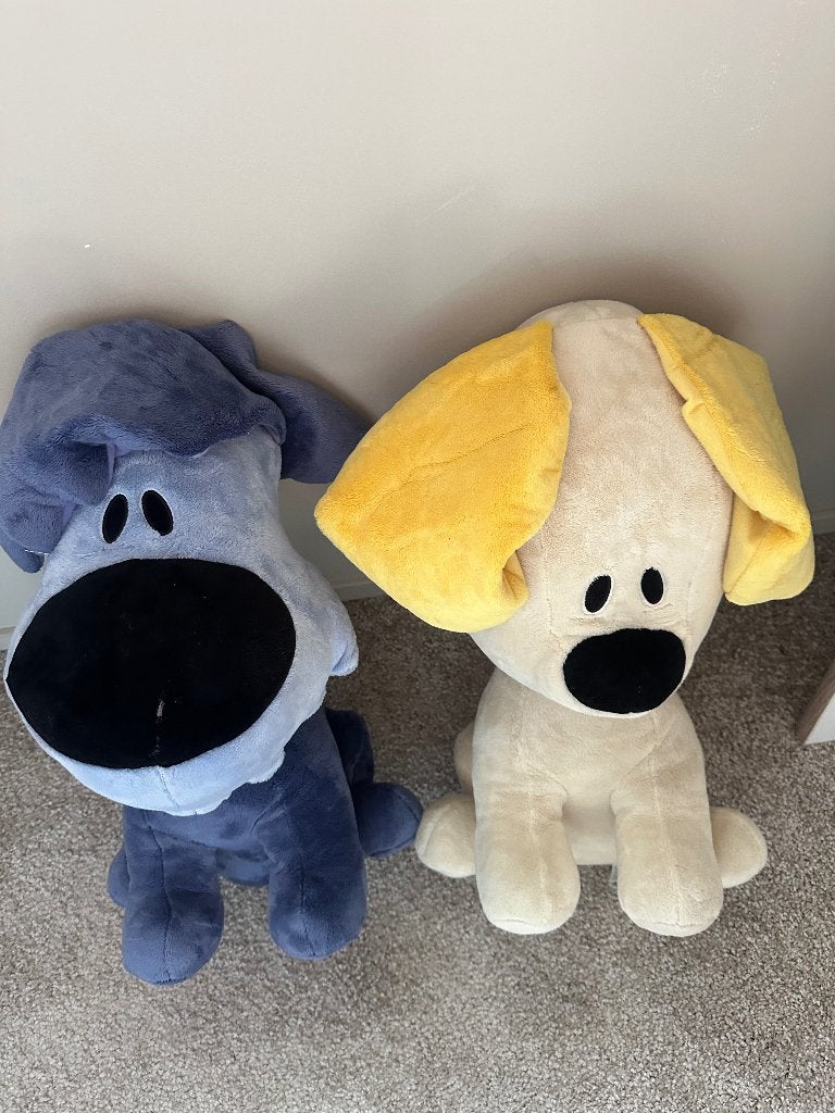 Grote Woezel  en Pip knuffels, Ophalen, Overige merken, Hond, Zo goed als nieuw