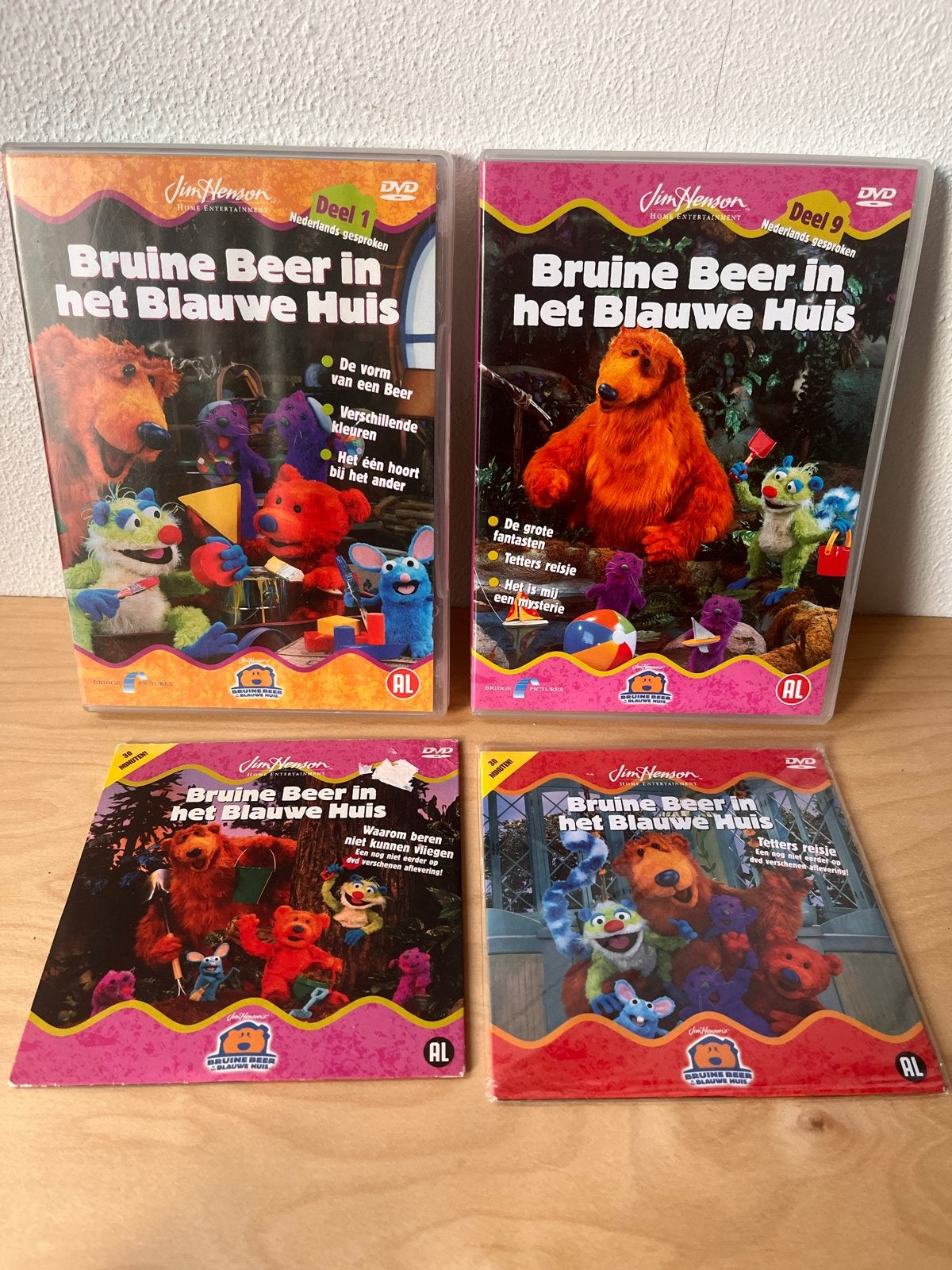 Bruine Beer in het Blauwe Huis DVD's, Cd's en Dvd's, Alle leeftijden, Tv-serie, Zo goed als nieuw, Familie