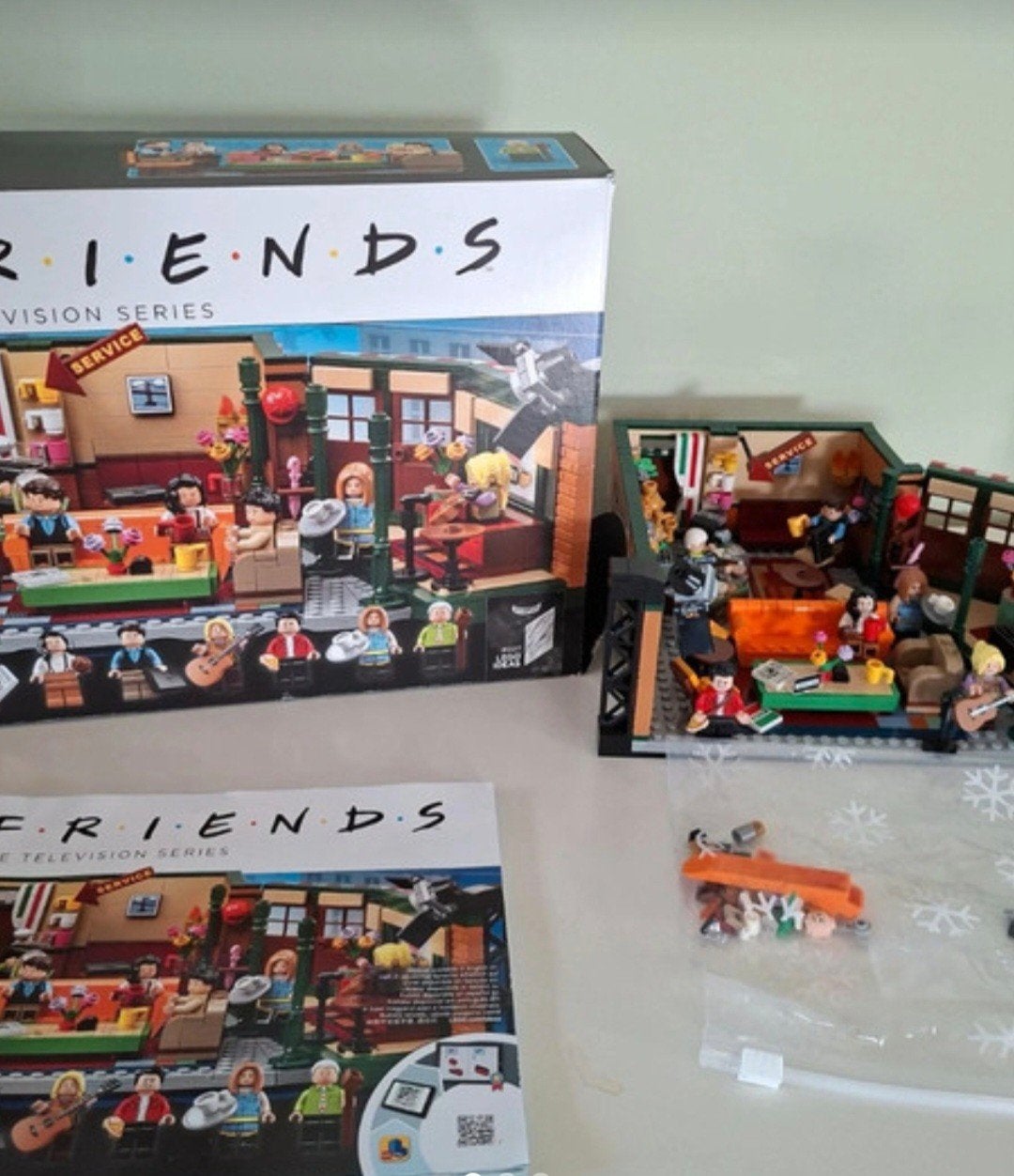 Lego 21319, café tv serie Friends, Central Perk, Ophalen of Verzenden, Zo goed als nieuw